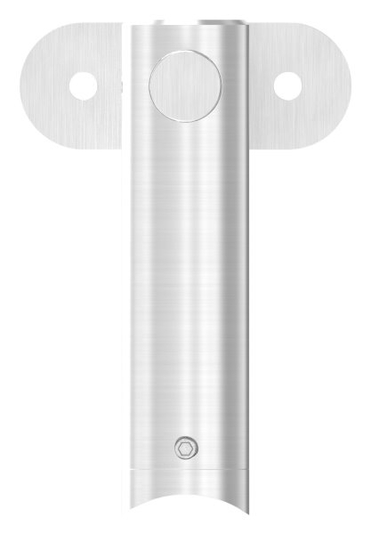 Handlaufhalter mit Gelenk und Halteplatte für Ø 42,4 mm V2A