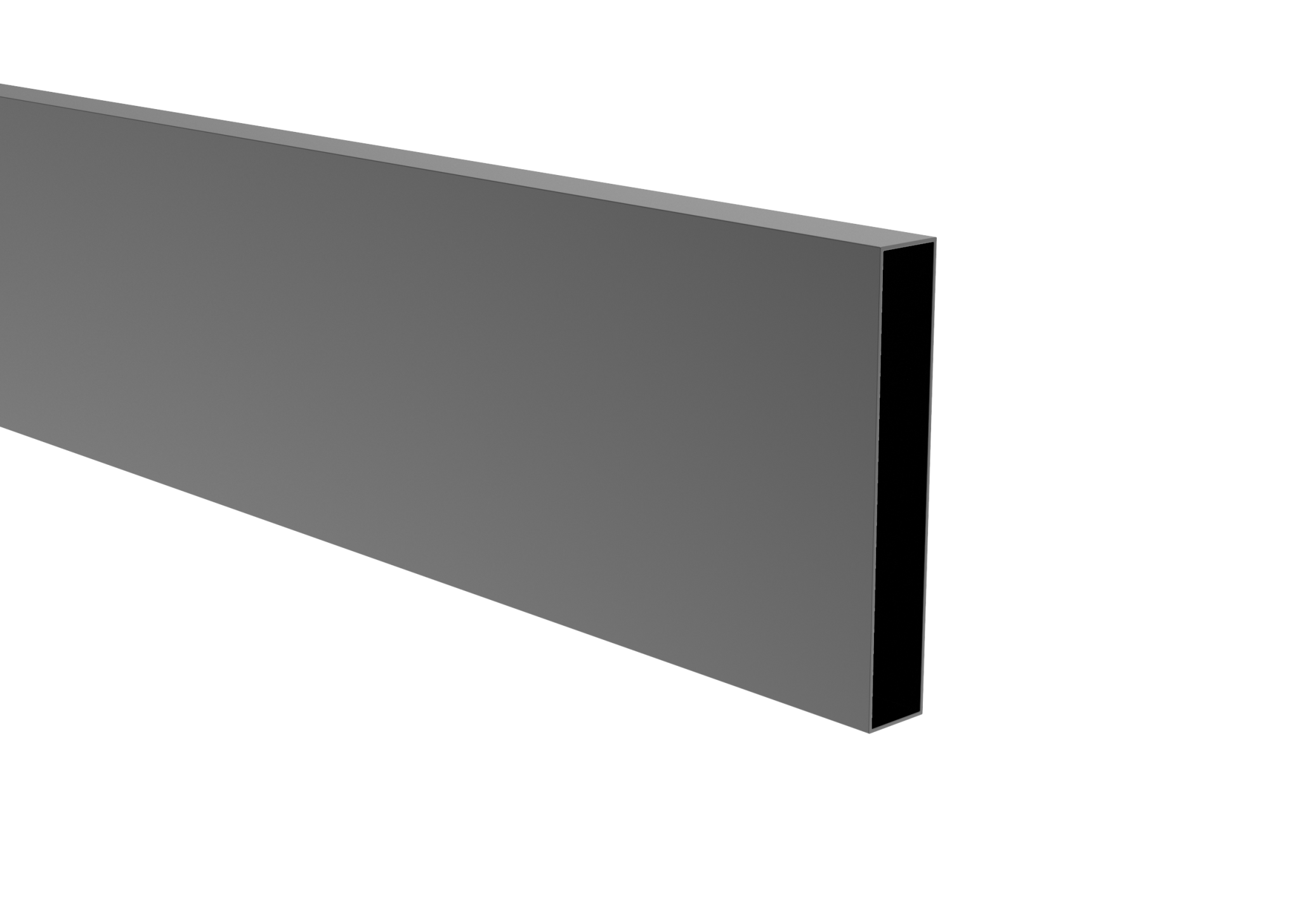 Zaunfuellprofil Aluminium 20 x 120 x 1-2 mm 2-5 m Anthrazit RAL 7016-89.FGS20X120X122500R7016