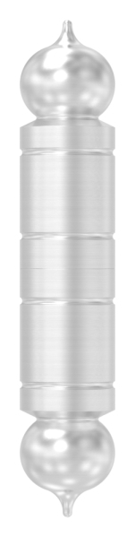 Anschweißband Torband Edelstahl mit festem Stift - Dorn 11mm