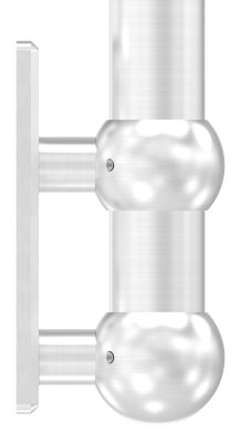 Wandbefestigung fuer Gelaenderpfosten Ø 42-4 mm - V2A-11-3052.4