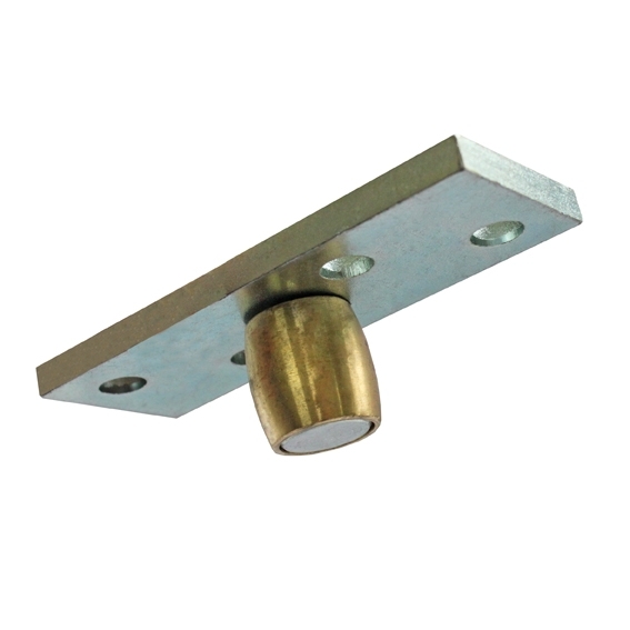 Fuehrungselement unten Stahl verzinkt 110 x 40 mm fuer Fuehrung Ø 30 mm-89-11H60-A.4