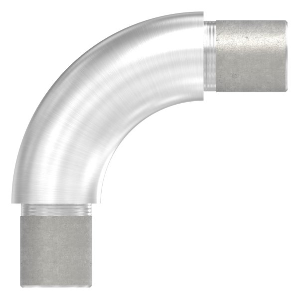 Rohrbogen 90° rund, für Rundrohr Ø 21,3x2,0 mm V4A