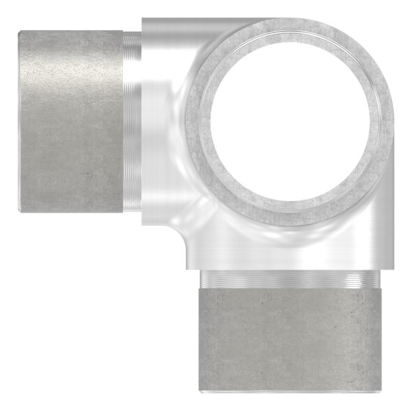 Steck-T-Stueck V2A fuer Rohr Ø 33-7 x 2-0 mm mit seitl- Abgang-11-3662.4