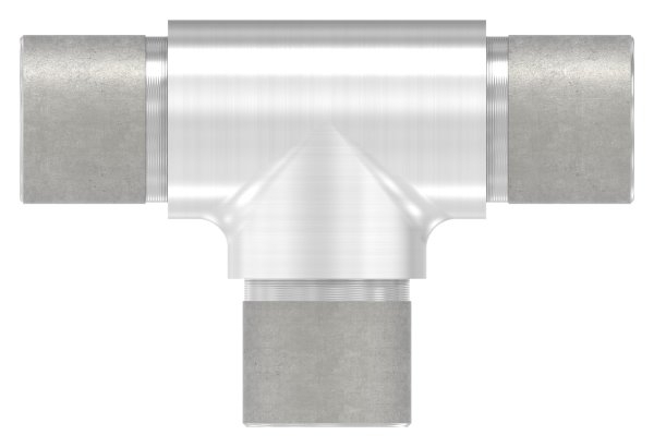 T-Stück egal, für Rohr 26,9 x 2,0mm, V2A