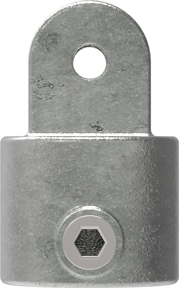 Rohrverbinder Gelenkhalter Ø 42-4 mm -1 1-4- - Temperguss verzinkt - 173FC42-173FC42