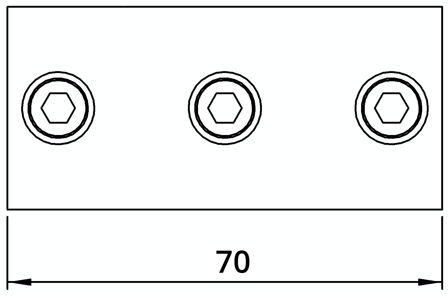 Rohrverbinder Kreuzstueck durchgehend Ø 21-3 mm -1-2- - Temperguss verzinkt - 119T21-119T21