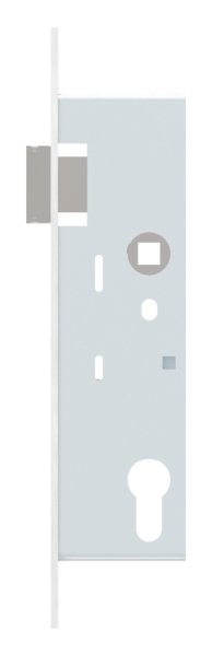 Rohrrahmenschloss verzinkt mit Dornmass 40mm- mit Anti-Panikfunktion E- DIN links-88-1160103-AP-E.L