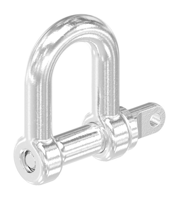 Schaekel - fuer Seil Ø- 4 mm - 8 mm - V4A-11.2914