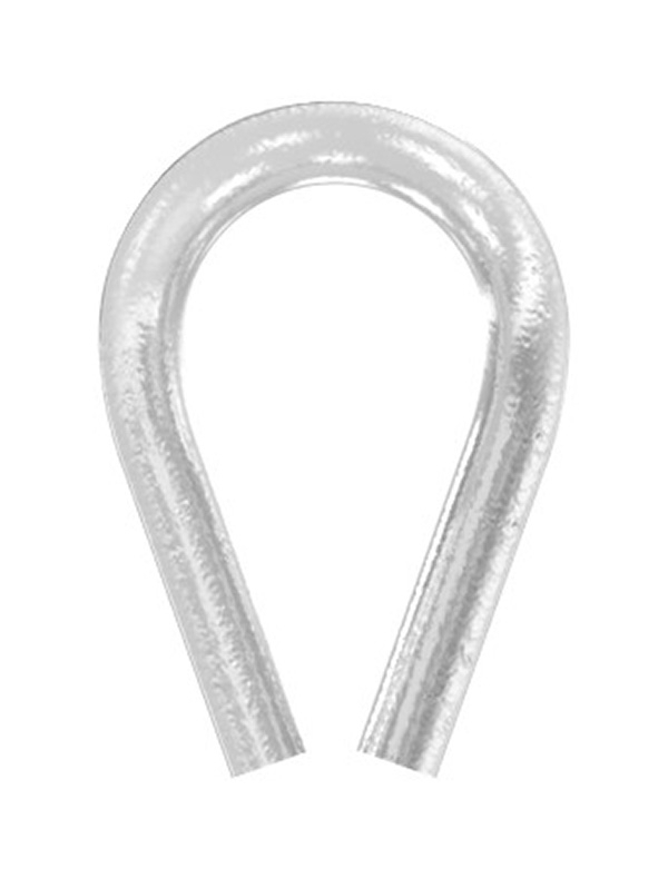 Kausche | für Seil Ø: 2 mm | V4A