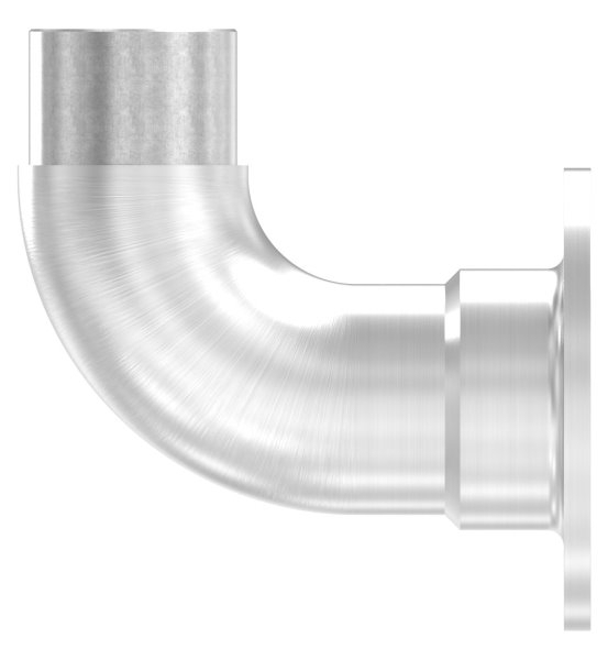 Wandhalter 90°  für Rohr 42,4 x 2,0 mm | V2A
