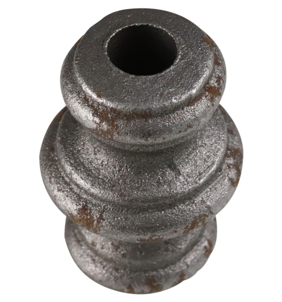 Zierhuelse - Masse- 40x67 mm - Lochung- Ø 14-5 mm - Stahl S235JR- roh-30-3619.8