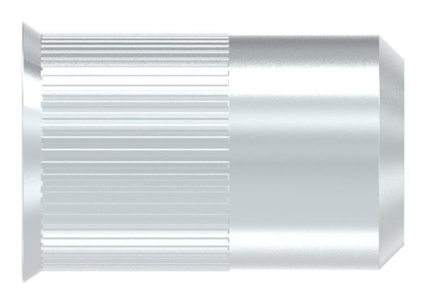 Blind-Einnietmutter, Stahl, M6/Loch 9mm