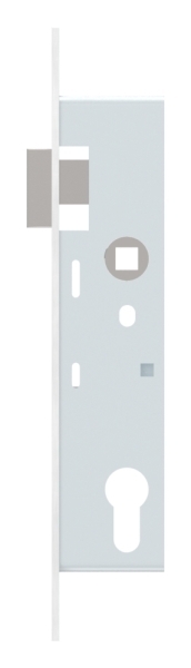 Rohrrahmenschloss verzinkt mit Dornmass 30mm- mit Anti-Panikfunktion E- DIN rechts-88-1150106-AP-E.R