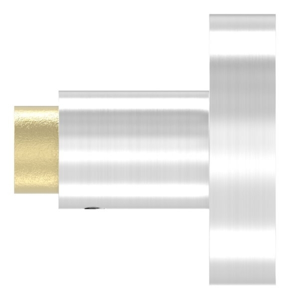 Tuerknauf V2A gerade mit Scheibe Ø 55 mm-11-3935.4