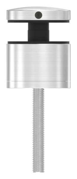 Glaspunkthalter Ø 52 mm- V2A- Anschluss- Flach- mit AbP-10-5211.4