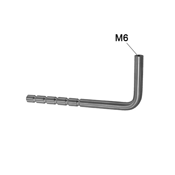 Handlaufhalter Edelstahl AISI 304 Schliff fuer Wandmontage-89-11A0120000M6-A.4