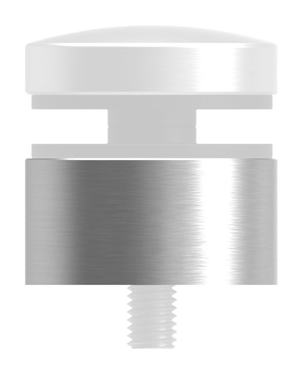 Glas-Punkthalter Unterteil Ø 40 mm + 20 mm Höhe V2A