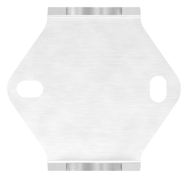 Wandbefestigung für Rohr 42,4mm, V2A