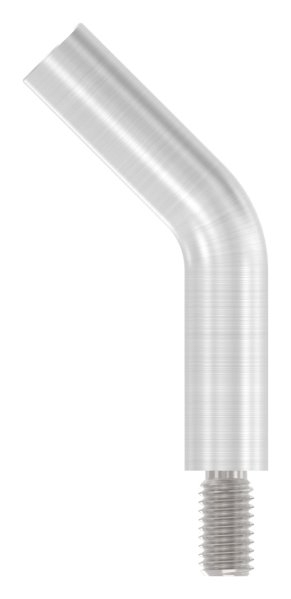 Stift | 135° gebogen | Maße: 60x12 mm | Gewinde: M8x15 mm | zum Anschweißen | V2A