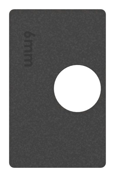 Gummieinlage Gummi fuer ESG-Glas 6-00 mm Mod- 45-88-114506.GU