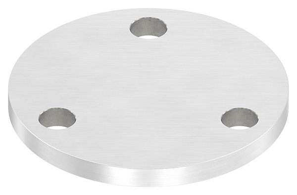 Ankerplatte | Maße: 100x8 mm | Längsschliff | V2A