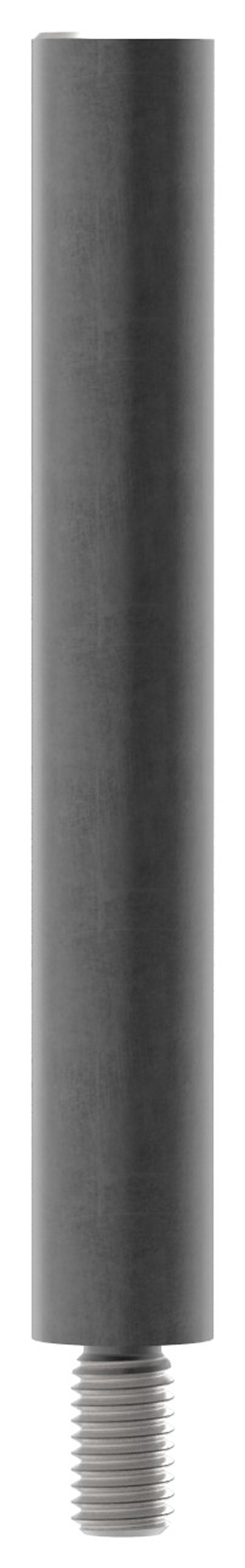 Stahlstift | mit Gewinde M8 | Maße: 100x14 mm | Stahl (Roh) S235JR