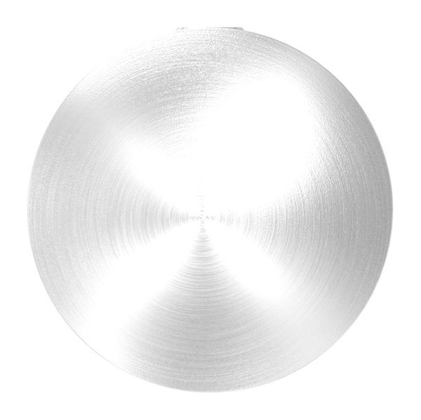 Querstabhalter V2A Edelstahl – Anschluss 33-7 mm fuer Rundstaebe 12 mm mit Sackloch Abschluss rechts inkl- Schrauben-11-1029.4