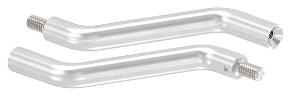 Buegel Edelstahl V2A Ø 14 mm- H- 100 mm- Achsabstand- 70 mm- M8-M6- 2x 30° gebogen-88-1150472-240.M6
