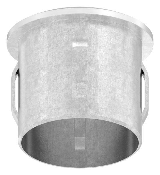 Rohrstopfen fuer Ø 33-7x2-0-2-5 mm leicht gewoelbt zum Einschlagen V2A-11-4105.4