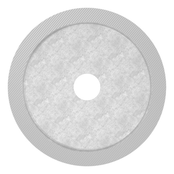 Glas-Punkthalter Ø 62 mm Unterteil | Höhe 10 mm | V2A