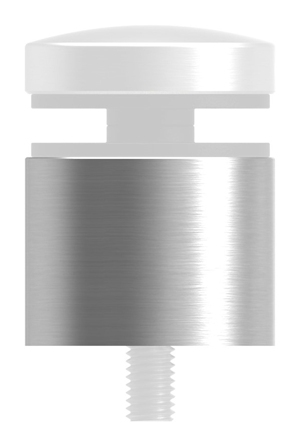 Glas-Punkthalter Unterteil Ø 40 mm + 30 mm Höhe V2A