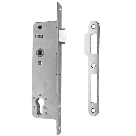 Einsteckschloss Stahl verzinkt 32-5-90 mm fuer Torprofil 50x30 mm-89-11B13035X90-A.4