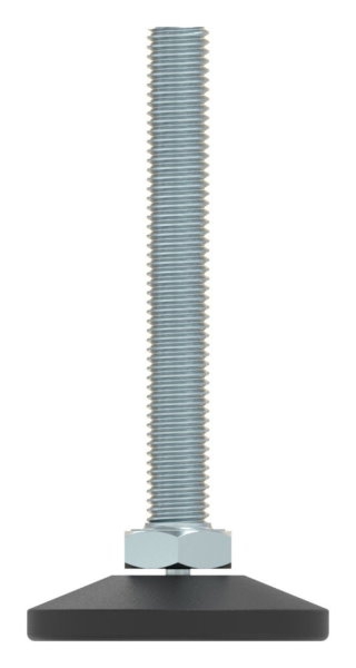 Justierschraube mit Innensechskant Fuss-Ø 48mm, M10 x 80