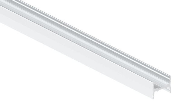 LED-Nutrohr LUNORA®- Aluminium Traegerprofil zum Wenden- fuer Rund-Nutrohr 42-4mm-  L- 6000mm-88-11LED-NU-TP.6000