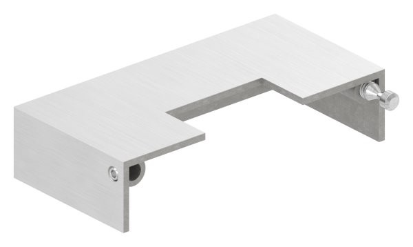 Abdeckrosette zweiteilig 109x109x25 mm fuer Vierkantrohr- 40x40 mm V4A-11-2534-ZT.1