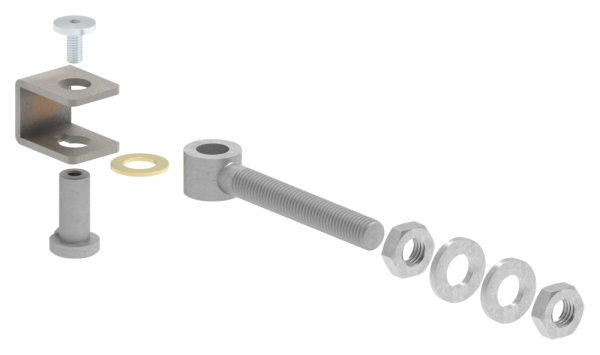 Torband M12 verstellbar Stahl (Roh) S235JR