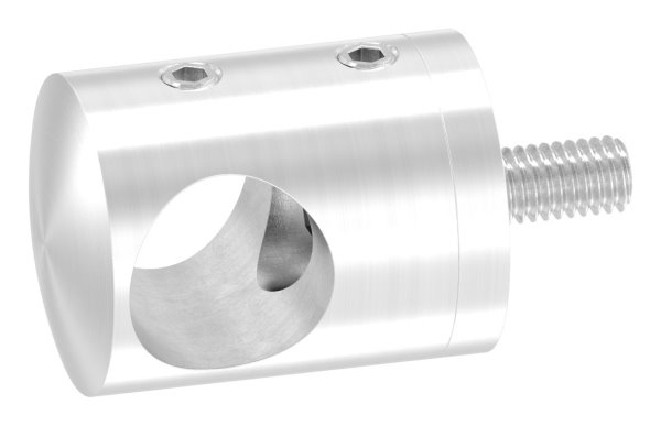 Querstabhalter fuer geraden Anschluss- 16-2mm Bohrung- V4A-88-1150394-240A.V4A