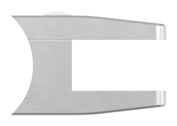 Glasklemme 60x70x45 mm AbZ fuer Anschluss Ø 60-3 mm V4A-10-3360ABZ.1