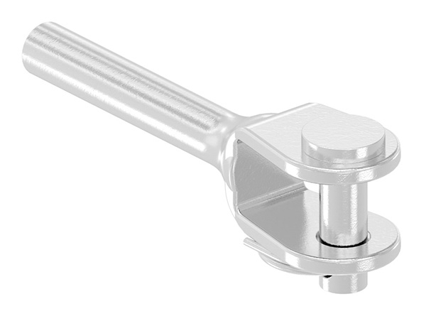 Gabelterminal zum Sebstverpressen - fuer Seil Ø 4 mm - V4A-11-2816.1