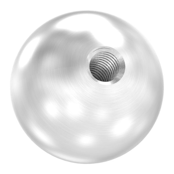 Vollkugel - Ø 25 mm - mit Gewinde M6 - V2A-11-4002.4