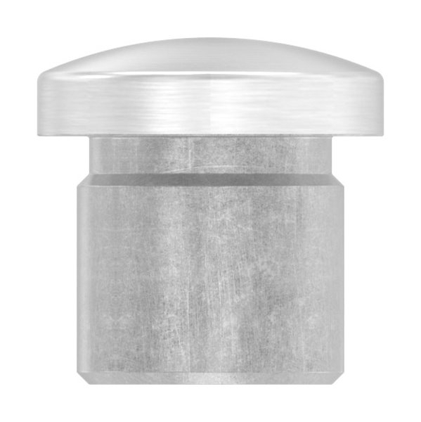 Rohrabschlussstopfen Edelstahl V2A Ø 14-0x1-5 mm gewoelbt zum Einkleben-88-1150306-240.14