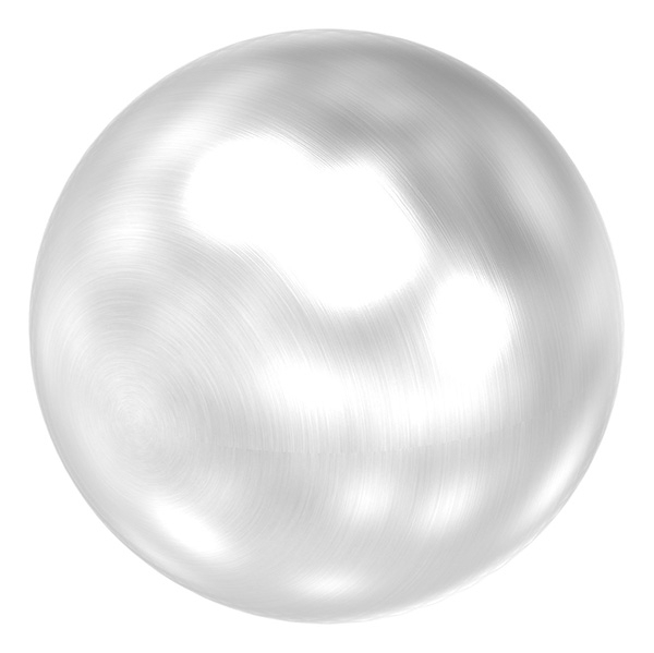 Rohrabschlusskugel hohl für 60,3mm Rohr, mit M8