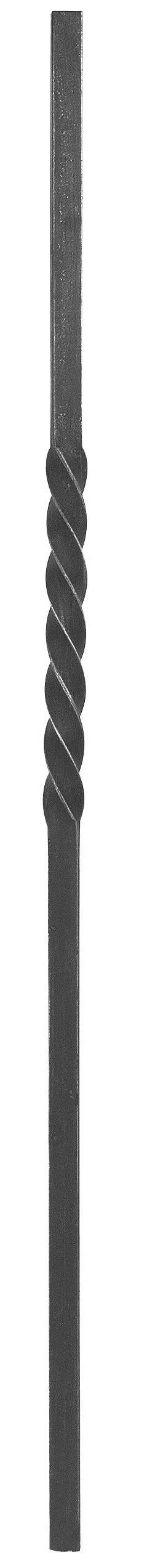 Anfangsstab Pfosten Länge: 1200 mm Material: 25x25 mm Stahl S235JR, roh