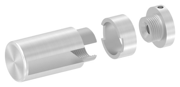 BRENK-fix® Grundhalter für Flachstäbe 50 x 10mm, ALU