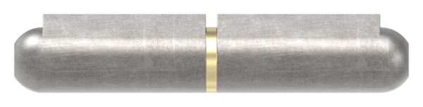 Anschweissband mit Messingring und -stift- Laenge- 60mm-88-1156515-ST.60