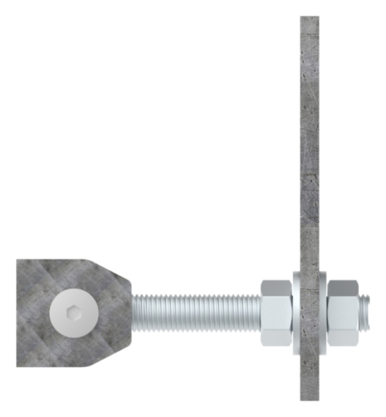 Torband M16, galvanisch verzinkt