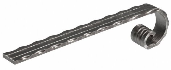 Handlauf-Endstueck - Material- 50x10 mm - gehaemmert - Stahl -Roh- S235JR-30-1454.8