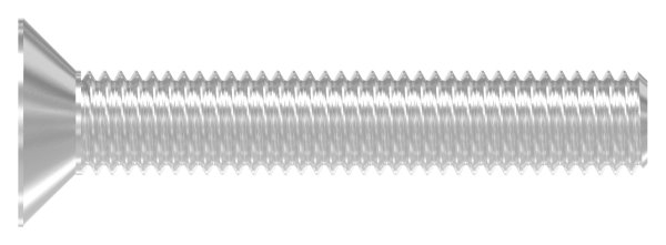 Senkkopfschraube M10 x 60, A2, ISO 10642