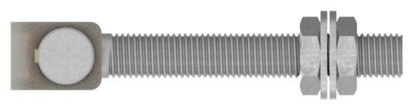 Torband Stahl feuerverzinkt M20 verstellbar mit langem Gewinde-88-11130.M20