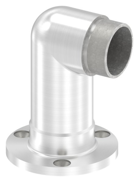 Wandhalter 90° lang für Rundrohr Ø 42,4x2,0 mm | V2A